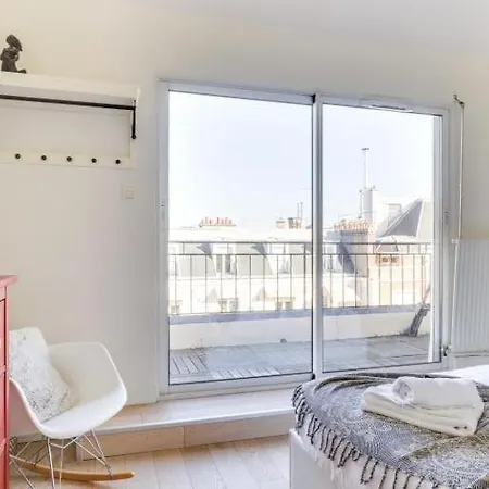 D'artiste, Terrasse Vue Tour Eiffel Apartmán Paříž